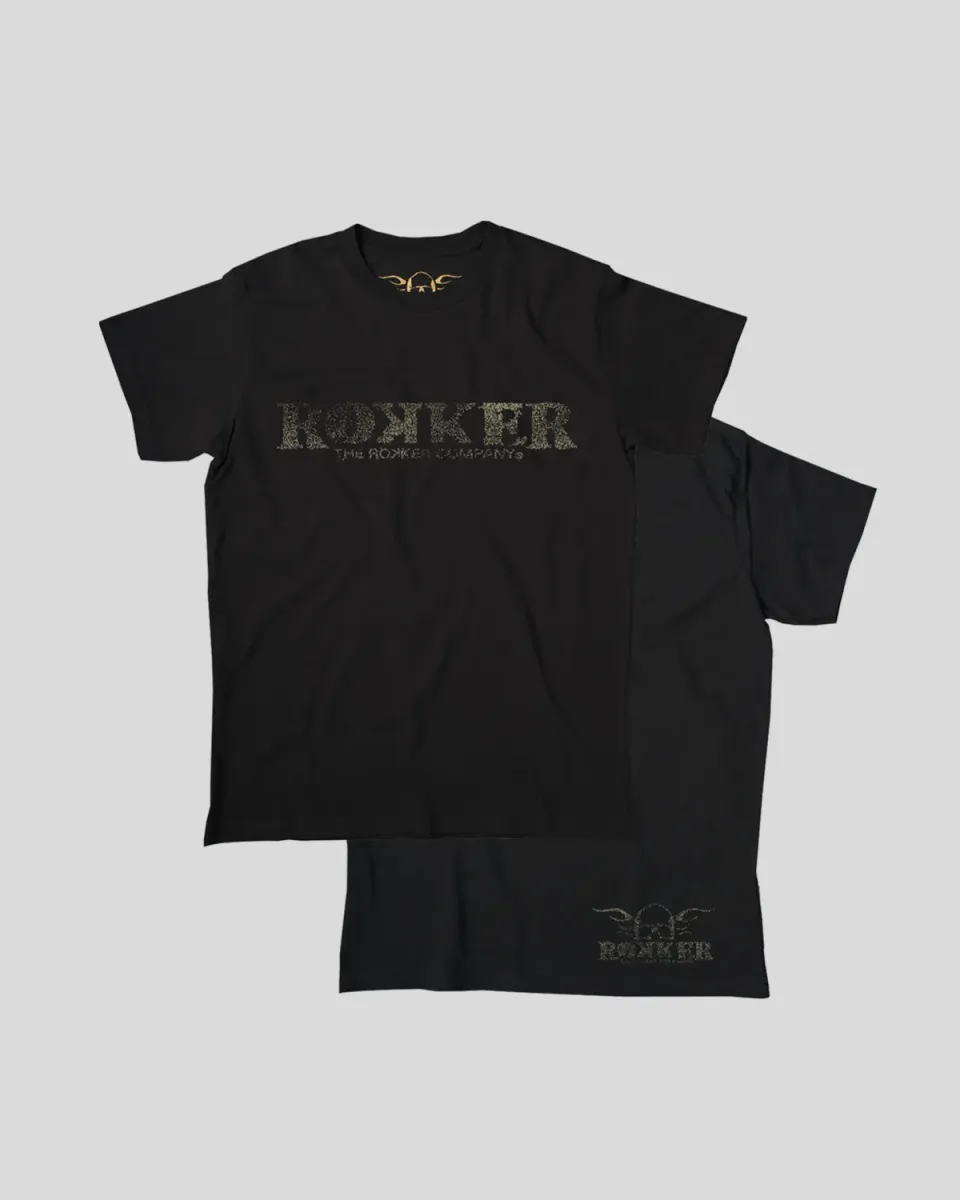 Rokker Vintage t-skjorte 3XL bomull 180g