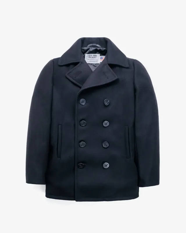 Schott NYC 707 peacoat marine ullblanding