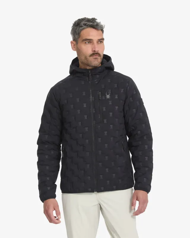 Spyder Zenith Hooded Down dunjakke svart lett