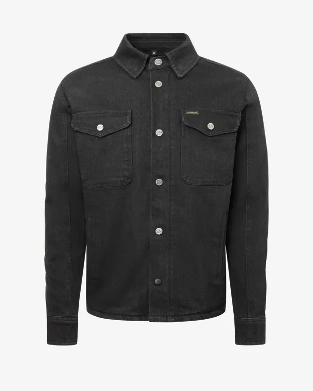Rokker Rider Shirt Light MC-skjorte svart CE AA