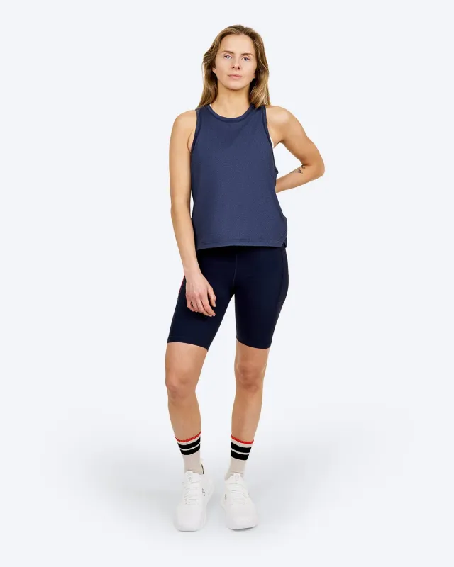 The Mountain Studio T-7 W singlet dame Sky Captain stretch