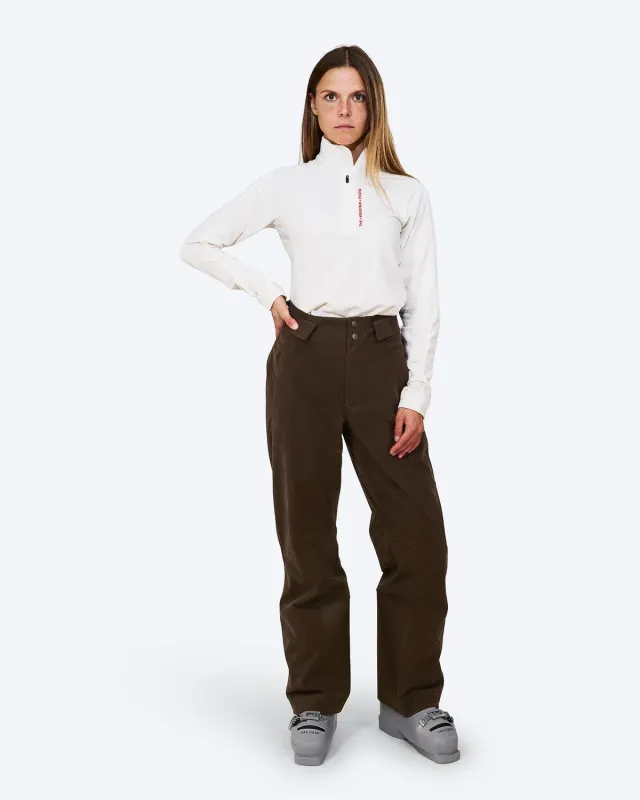 The Mountain Studio P-11 WC skibukse brun cord isolert