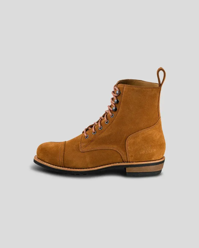 Rokker Urban Rebel Crunchy Havana boots vibram