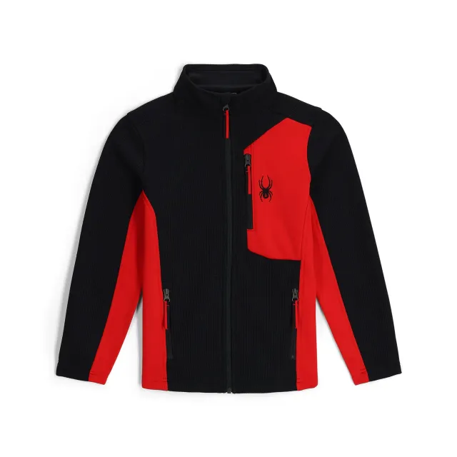 Spyder Bandit helglidelås jakke gutt fleece