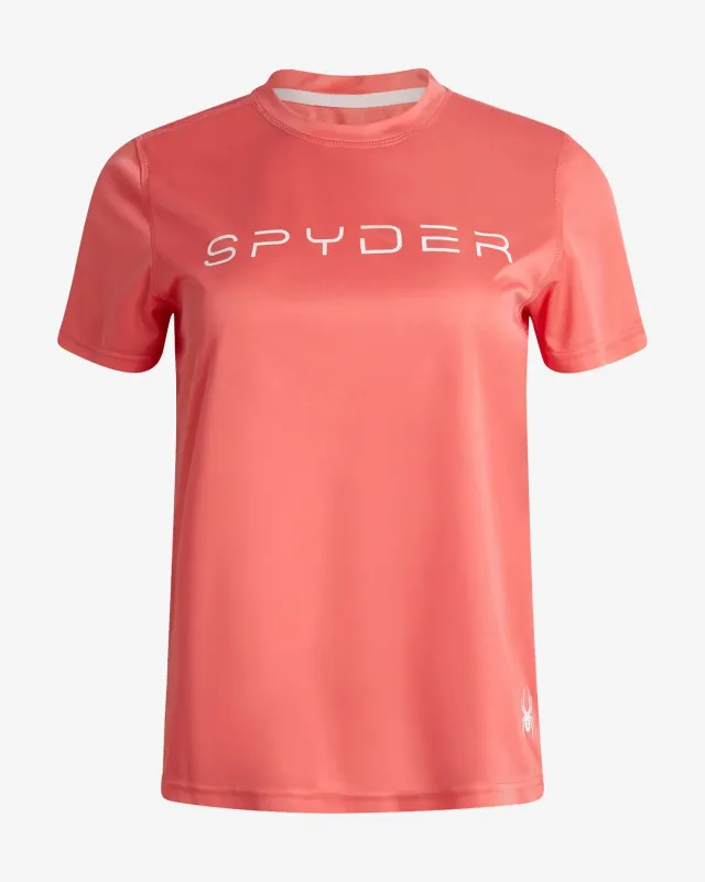 Spyder T-skjorte dame Peach Bud – UPF 50+