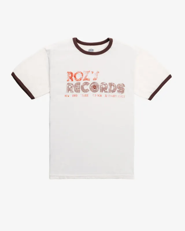 Schott NYC TREC1 t-skjorte offwhite brown lett bomull