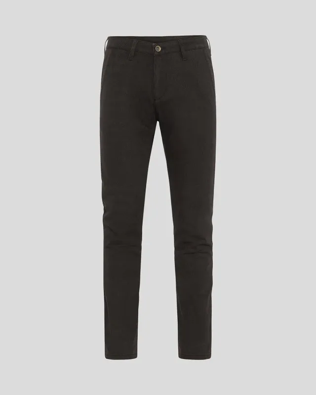 Rokker Tweed Chino motorsykkelbukse mørkegrå CE AA