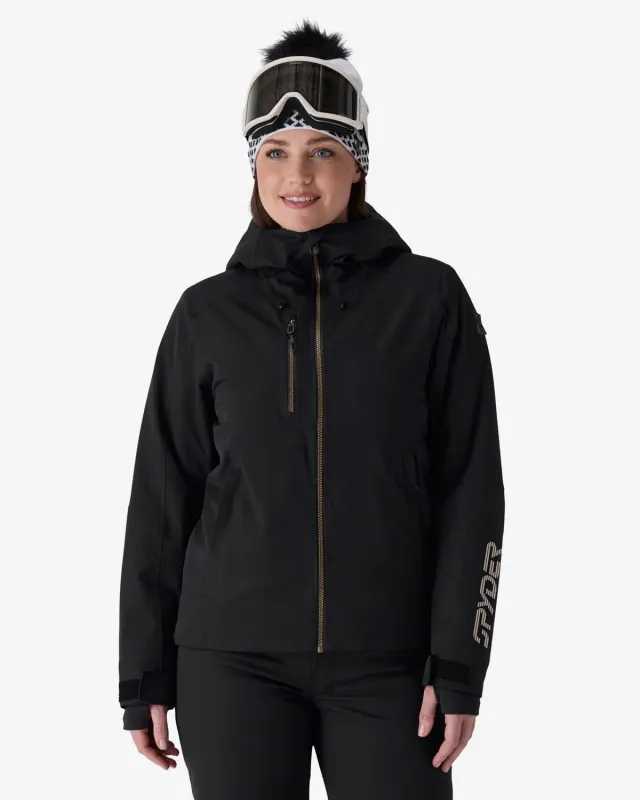 Spyder Temerity skijakke dame svart 20K varm