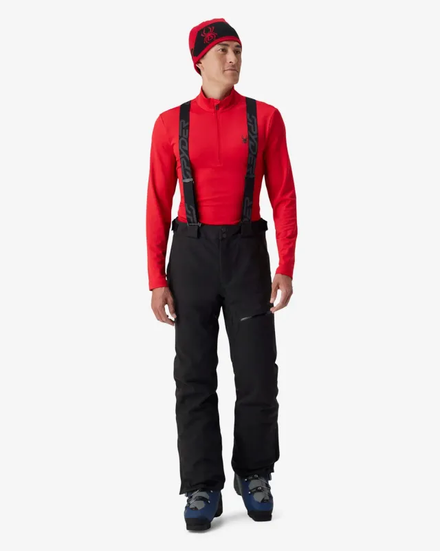 Spyder Dare skibukse 30K black melange isolert