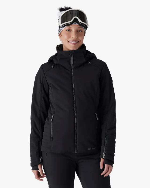 Spyder Schatzi skijakke dame Black isolert
