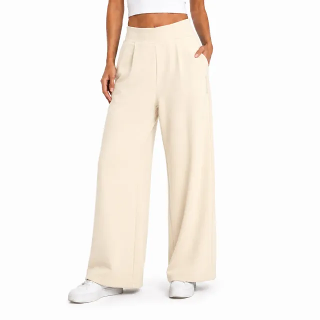 Spyder Corduroy Fleece bukse dame cream vid