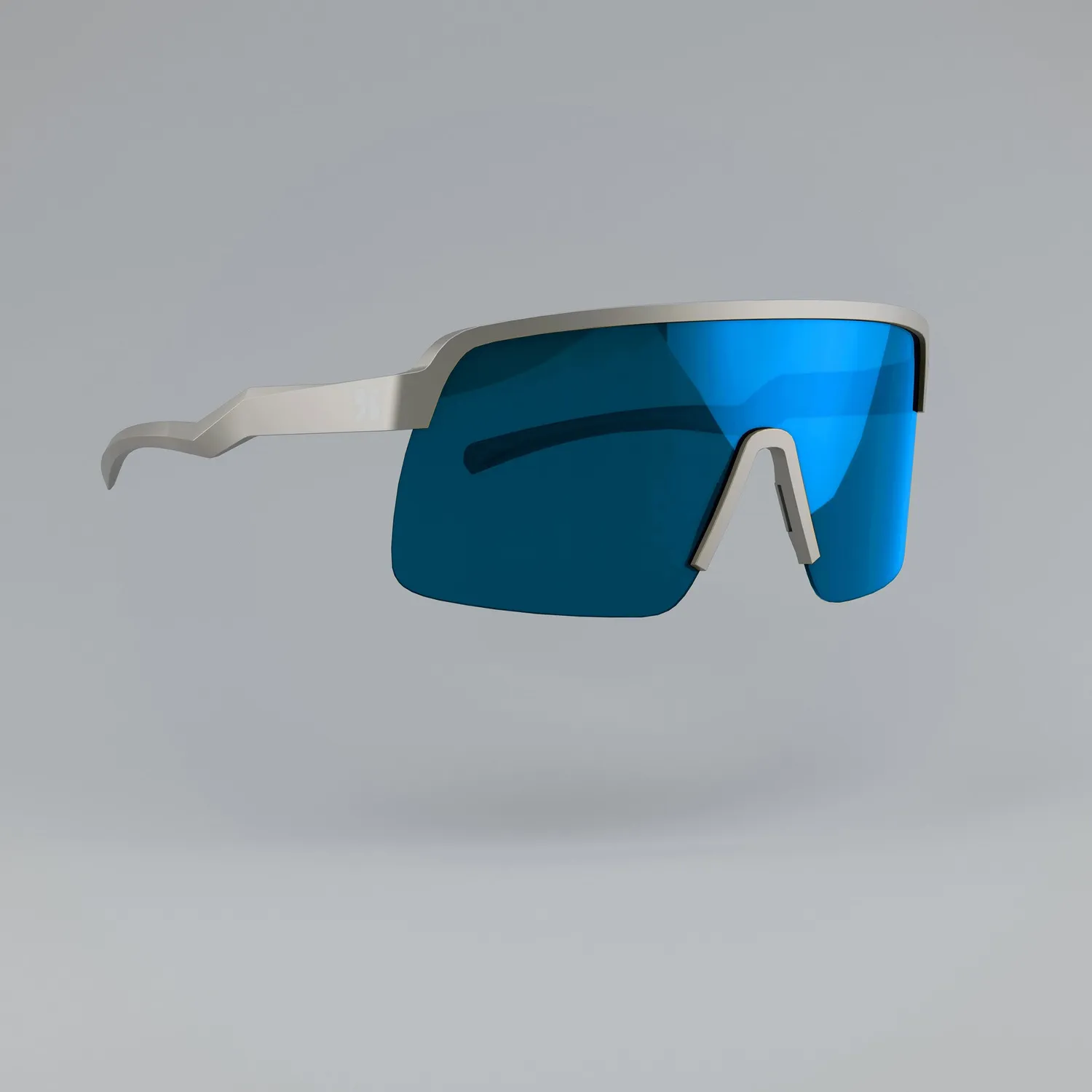 dirtlej specs 03 sykkelbrille grey blue speil