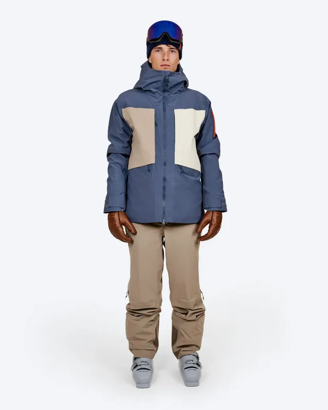 The Mountain Studio Z-5 3L Hybrid Shell Insulated skijakke Ombre isolert