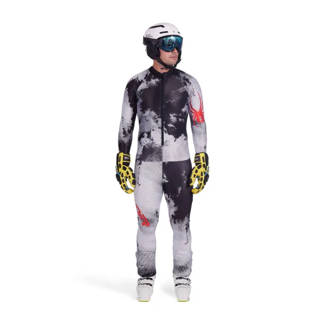 Spyder World Cup DH renndress hvit FIS-godkjent