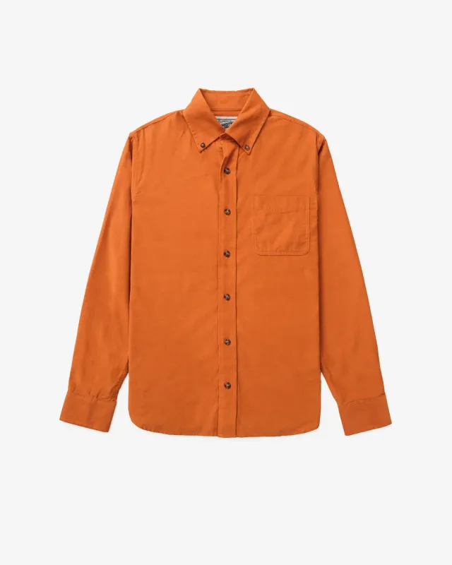 Schott NYC SH2415 kordskjorte svart smalstripet