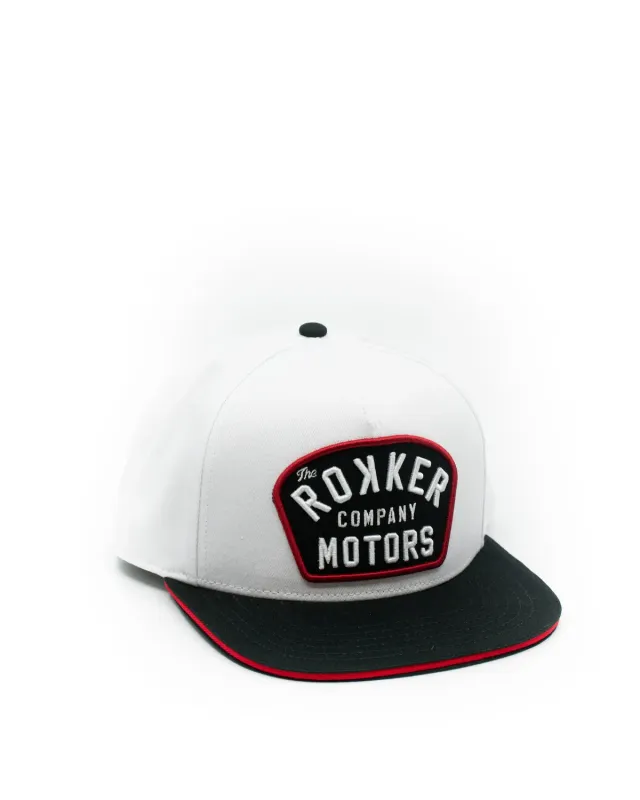 Rokker Motors Patch snapback svart onesize