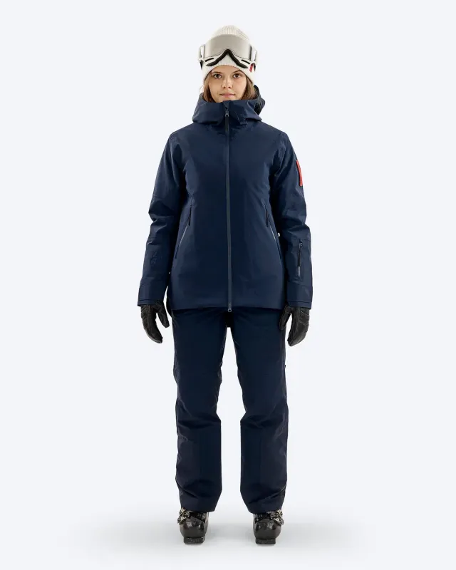 The Mountain Studio Z-8 W skalljakke dame Sky Captain vanntett