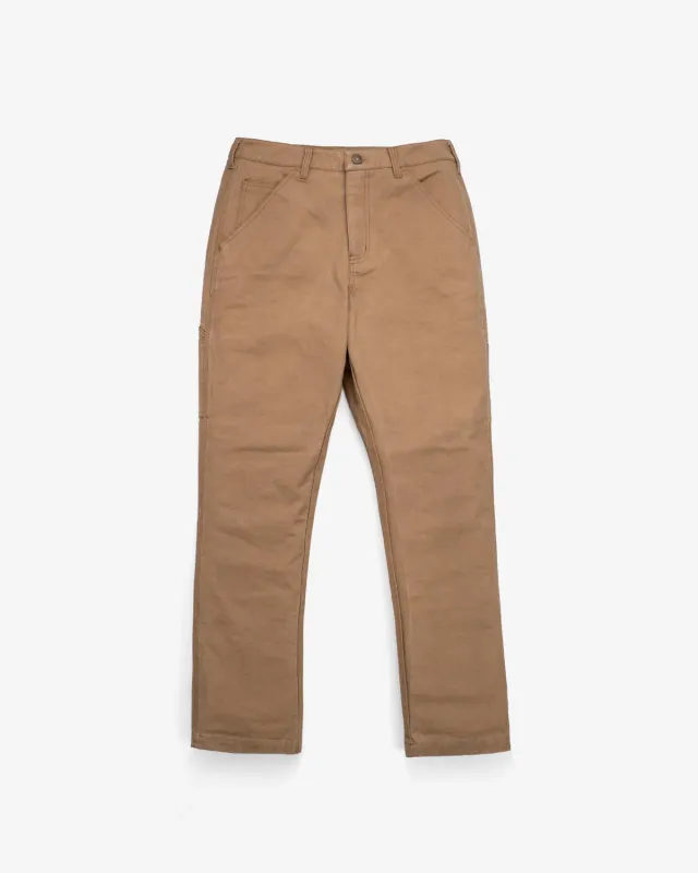 Schott NYC PT8606 bukse Khaki – canvas snekkerbukse