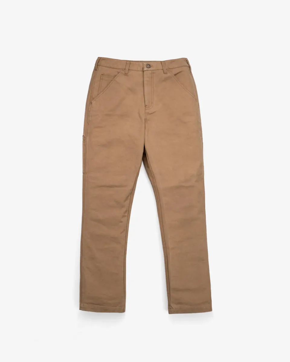 Schott NYC PT8606 bukse Khaki – canvas snekkerbukse