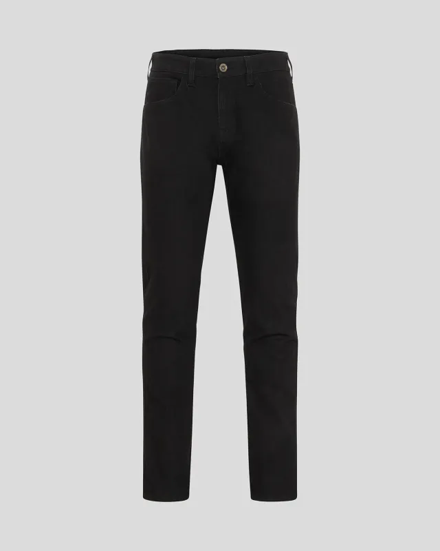 Rokkertech Tapered Slim Black/Black mc-jeans svart CE AA