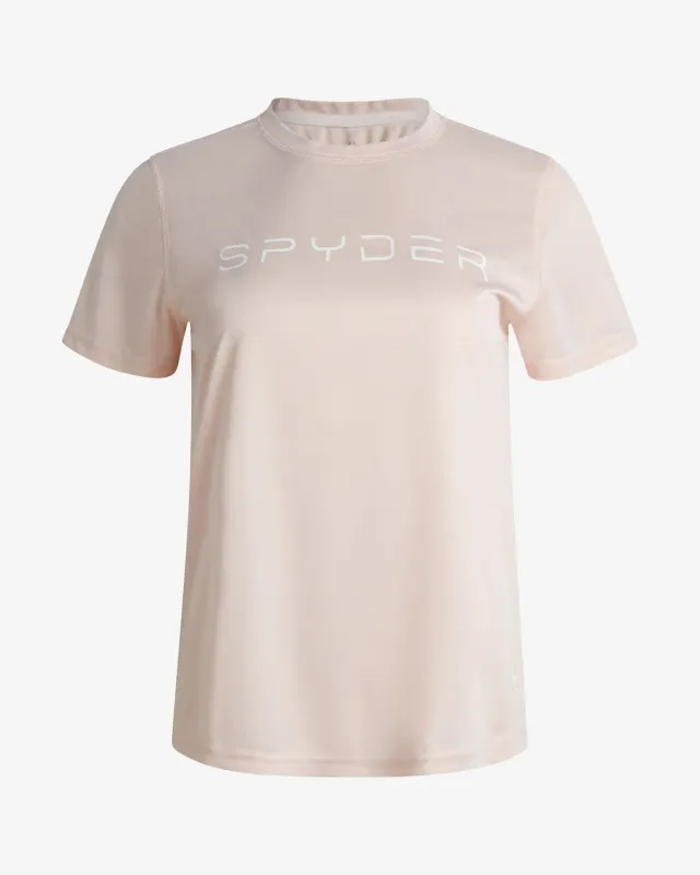 Spyder t-skjorte dame peach blush UPF 50+