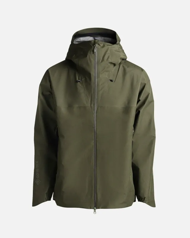 The Mountain Studio Z-4 PL skalljakke Forest Green Paclite