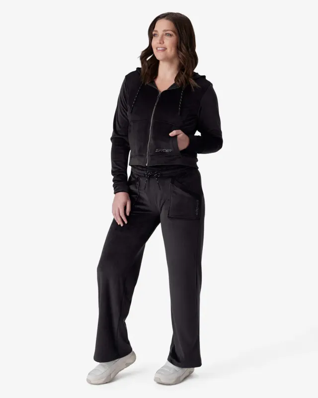 Spyder Shimmer skibukse dame svart isolert