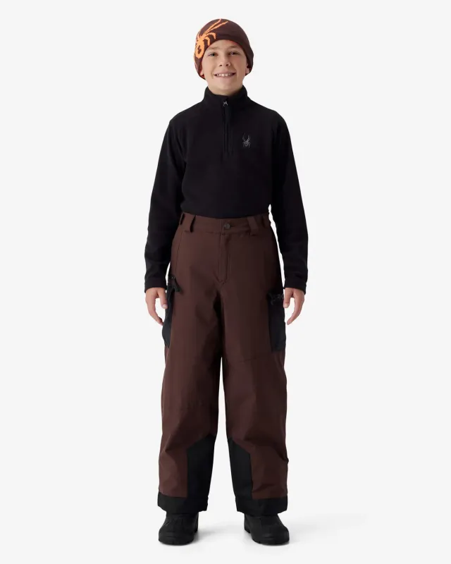 Spyder Kicker gutt skibukse mocha – 10K vanntett