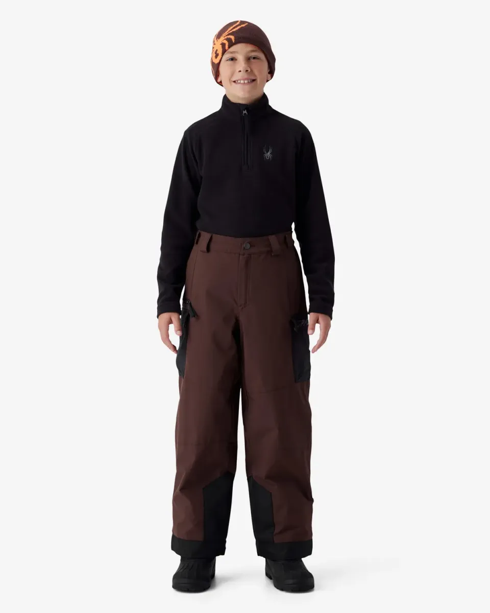 Spyder Kicker gutt skibukse mocha – 10K vanntett