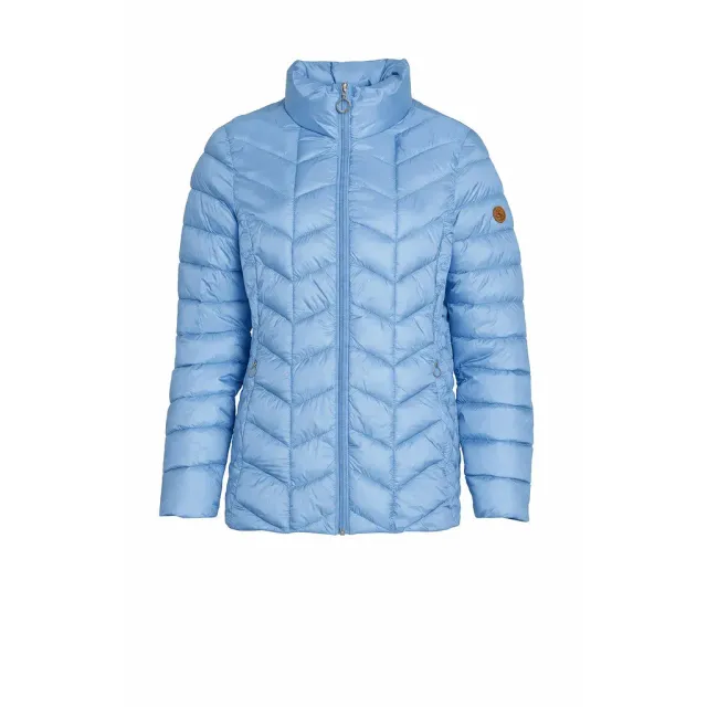 Windfield Danwear Isalena dunjakke lyseblå lett