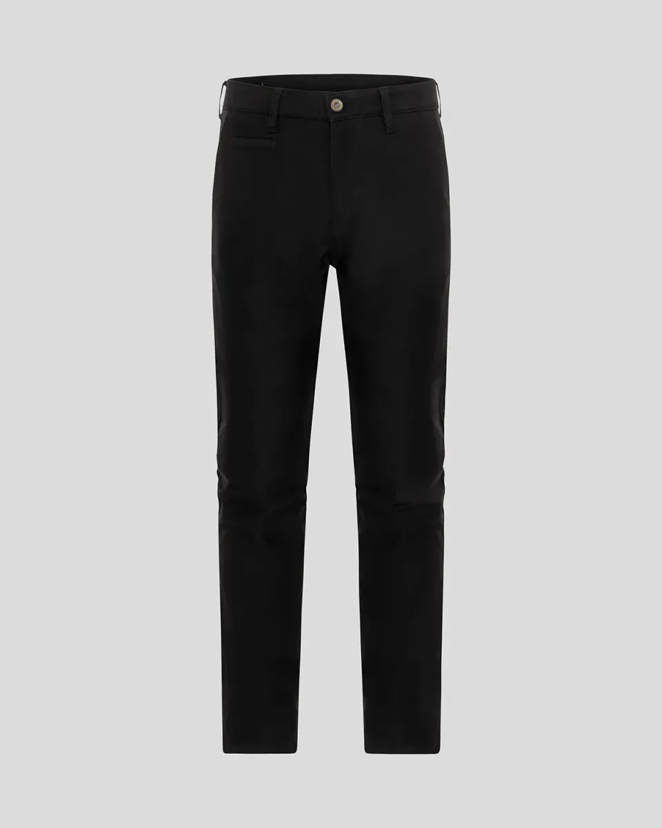 Rokker Chino Black motorsykkelchino svart nivå A