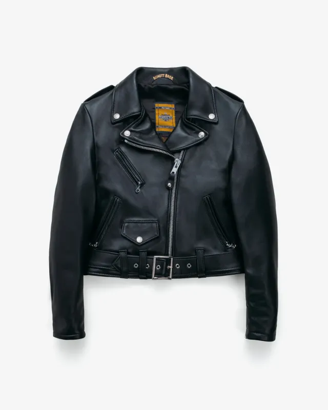 Schott NYC 218W perfecto skinnjakke dame svart