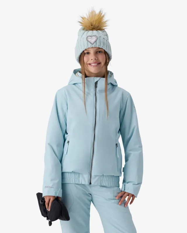 Spyder Lola skijakke jente cloudy blue 10K