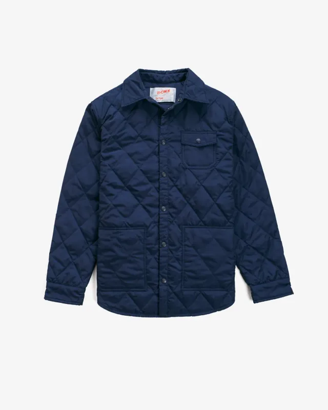 Schott NYC 9122D skjortejakke dun sort