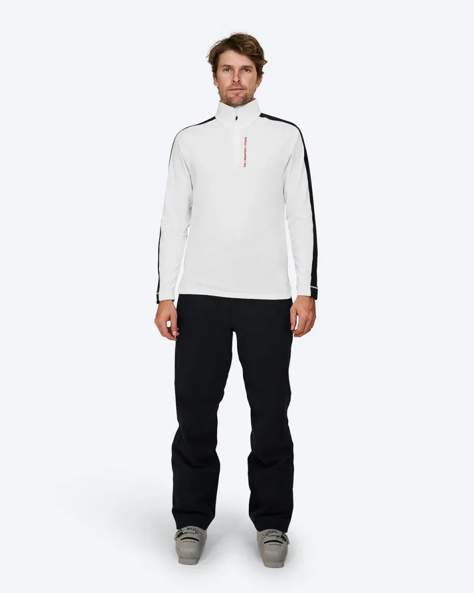 The Mountain Studio M-6 Light Tech Fleece Half Zip fleece White Alyssum