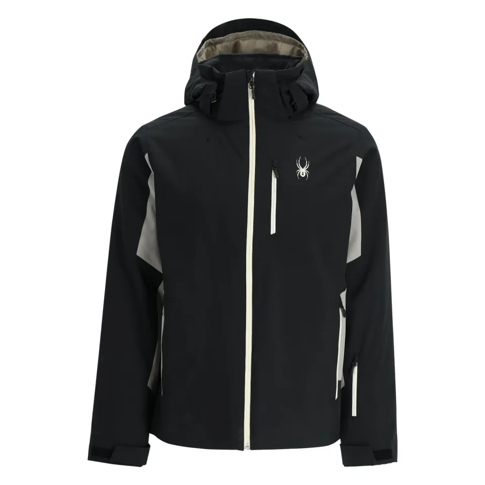 Spyder Vertex skijakke BLACK vanntett 10K