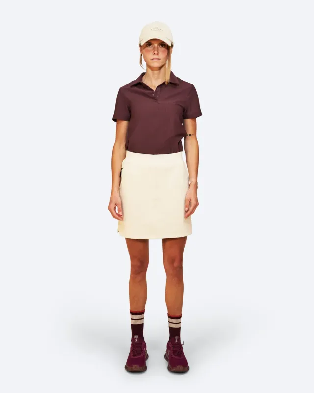 The Mountain Studio L-18 W Comfort skjørt almond milk stretch