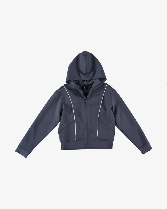Spyder Scuba Zip hoodie dame full glidelås bomull
