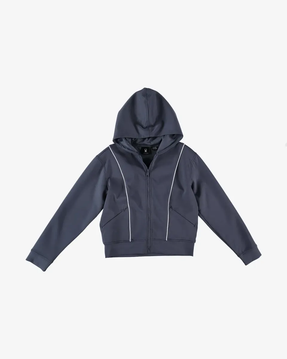 Spyder Scuba Zip hoodie dame full glidelås bomull