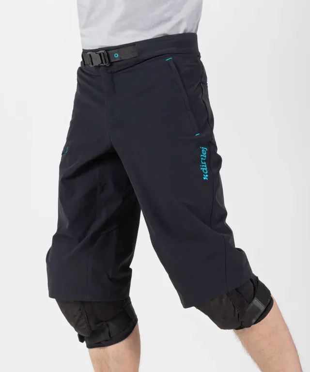 dirtlej trailscout MTB shorts sykkelshorts svart stretch