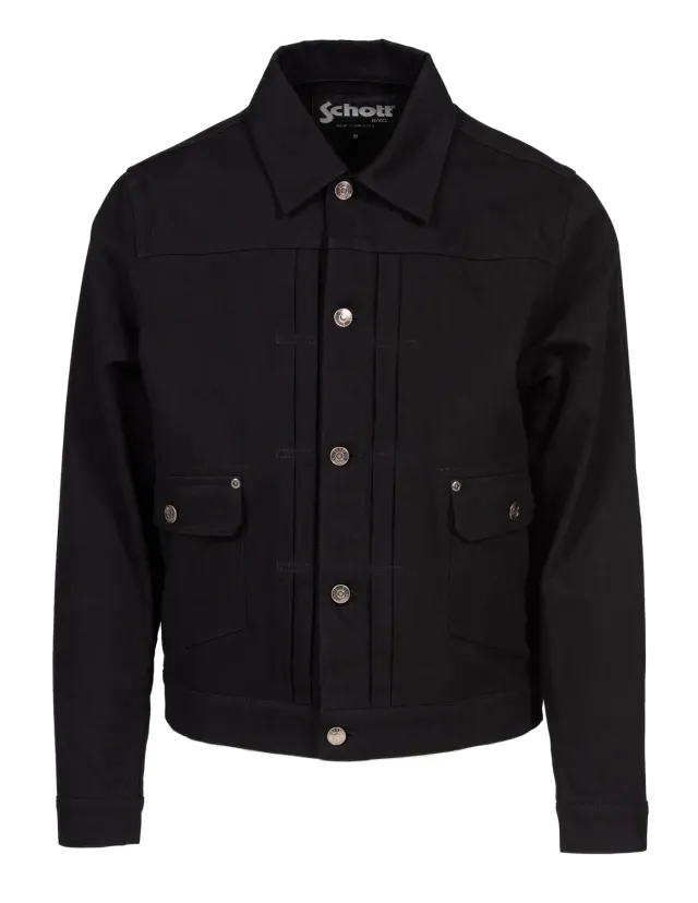 Schott NYC 8402 jakke Off White cavalry twill