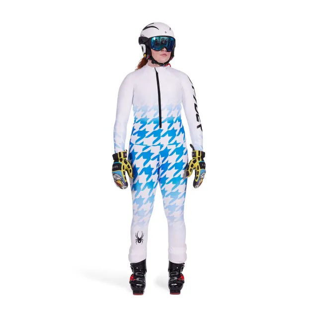 Spyder World Cup Dh racedress electric blue FIS-godkjent
