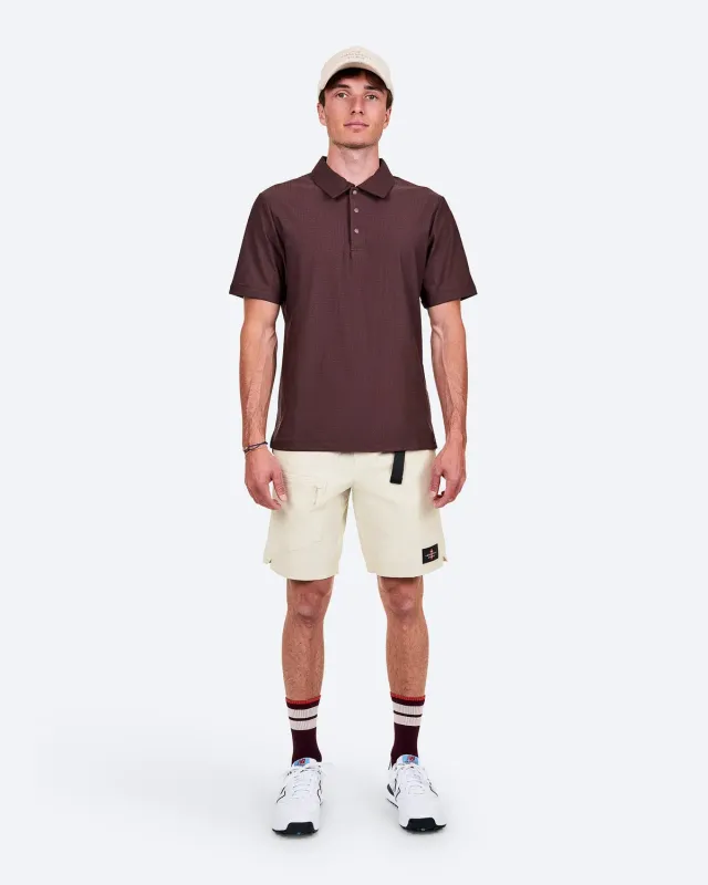The Mountain Studio Q-11 polo skjorte fudge stretch golf