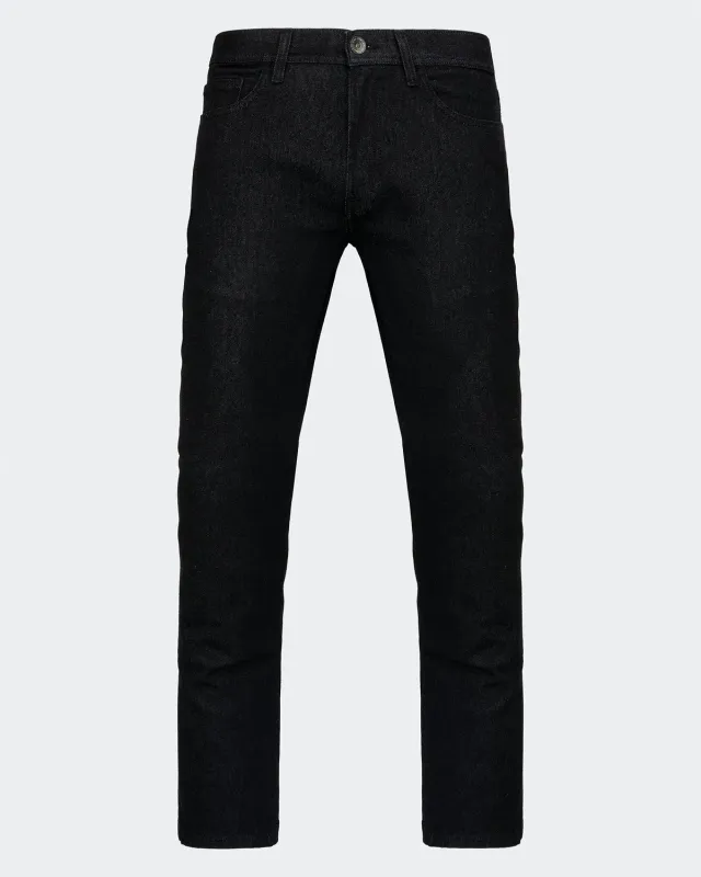 Rokker Hunter Black motorsykkeljeans svart AA