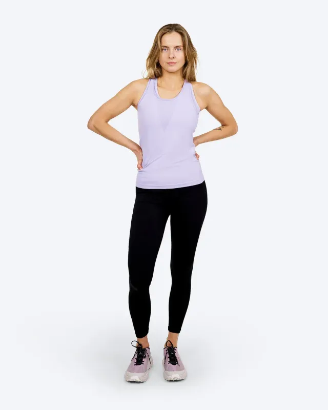 The Mountain Studio T-15 W Two Tone Tech singlet lavender aura