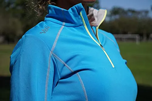 VoltHeat 5V varmegenser dame grå half-zip