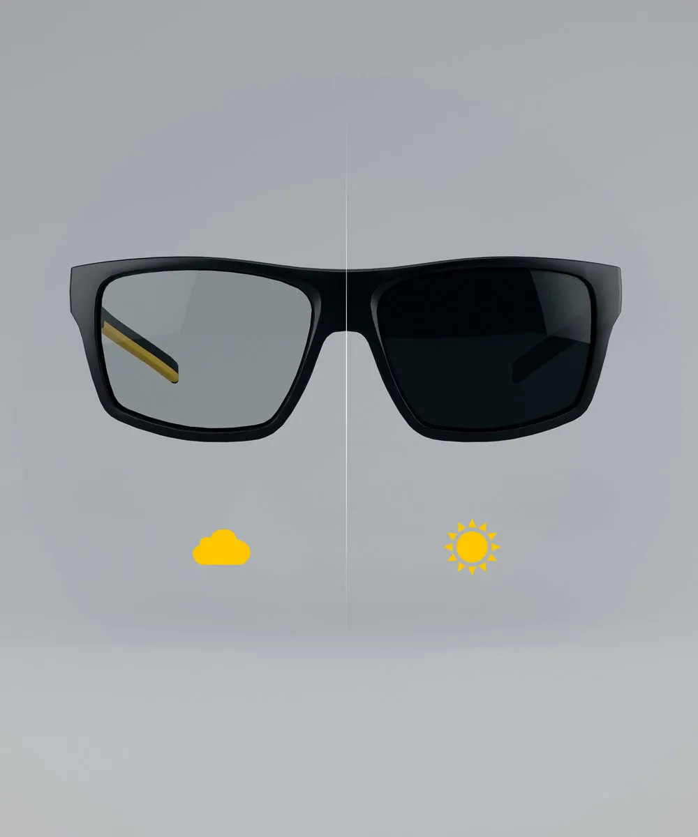 dirtlej specs 01 sykkelbriller sort fotokromatisk