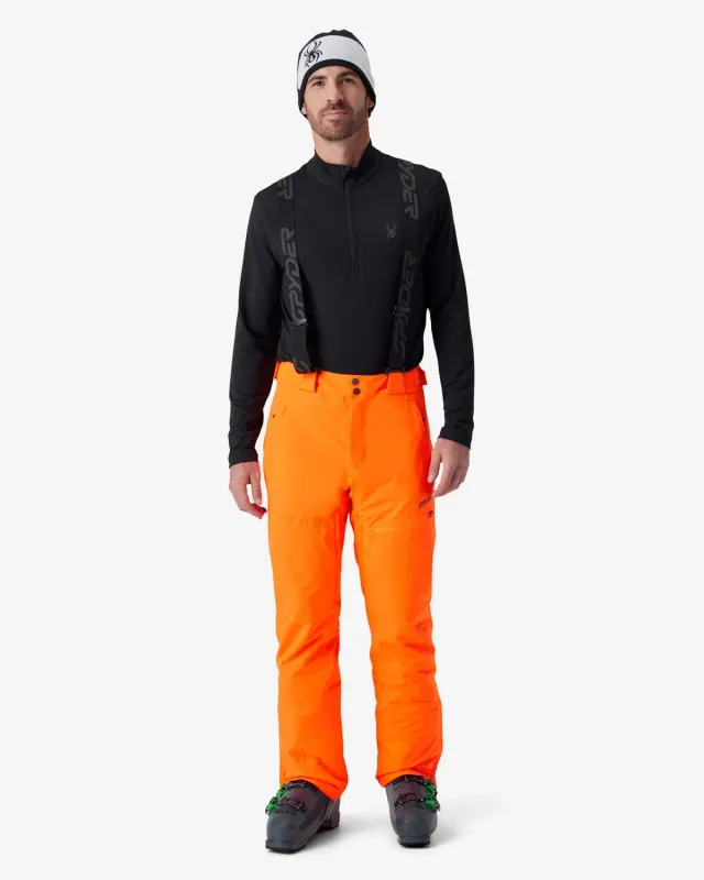 Spyder Dare skibukse herre Fusion Orange vanntett