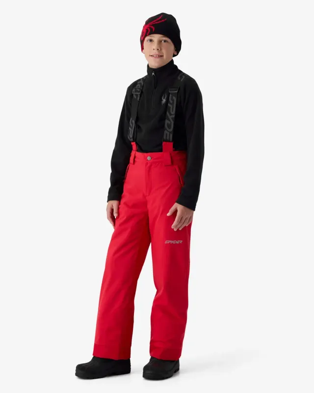 Spyder Propulsion skibukse Spyder Red gutt