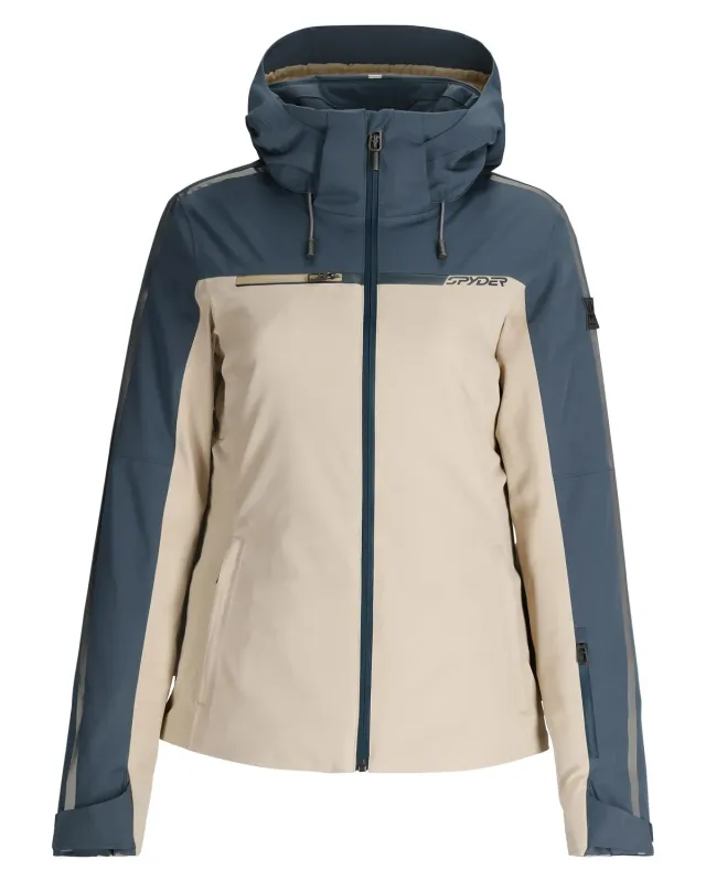 Spyder Titania skijakke dame Sand 30K vanntett